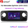 2+32G Carplay Für Mercedes-Benz Sprinter 2018-2022 Autoradio Android GPS NAVI BT