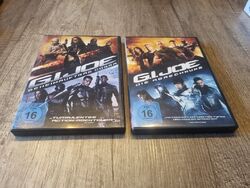 G.I. Joe - Geheimauftrag Cobra + G.I. Joe - Die Abrechnung DVD Sehr gut -O2-