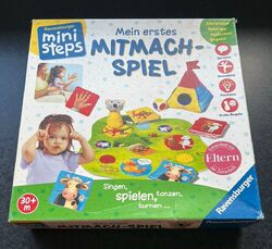 2 Erste Spiele, Mein erstes Mitmachspiel Ravensburger + 4 erste Spiele