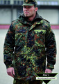 original BW Parka flecktarn Bundeswehr Feldjacke Jacke gebr. guter Zustand No1