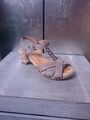 Neuwertige GABOR Sandalen Gr 37,5 (4,5) Weite G Sandaletten grau Plateau #1282