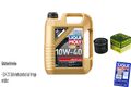 INSPEKTIONSKIT FILTER LIQUI MOLY ÖL 5L 10W-40 für Renault Clio III BR0/1 CR0/1