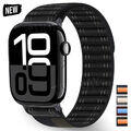 Nylon Loop Armband Für Apple Watch Ultra 2 Series 10 9 8 7 6 5 4 3 SE 38mm-49mm