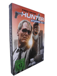 Hunter - Gnadenlose Jagd: Staffel 5.1, 3er DVD - Set, Kultserie 80er, Fred Dryer