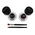 2 Flaschen wasserdicht langlebige Gel Eyeliner Augen Make-up Kosmetik Set mit...