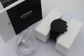 Fossil FTW4025 Smartwatch The Carlyle HR 5. Generation Silikon Schwarz 44 mm