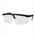 TRIZERATOP Schutzbrille mit schwarzem Bügel, verstellbar und Seitnschutz EN -166