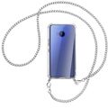 Handykette (Metallkette) für HTC U11 Life Umhängehülle mit Band Case