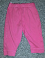 Pinkfarbige Halbhose/Leggings mit elastischem Bund  Gr. 68