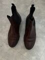 Högl Damen Schuhe Chelsea Boots Stiefeletten Gr. 39 Braun