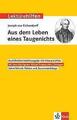 Lektürehilfen Joseph von Eichendorff, Aus dem Leben eines Taugenichts | Buch | 9