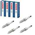 4x BOSCH IRIDIUM ZÜNDKERZEN 0 242 135 517 passend für 4-ZYLINDER CITROËN C2 C3