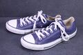 Converse All Star Classic OX Sneaker Chucks Gr. 37,5 blau weiß Canvas CH2-307