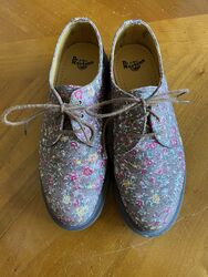 Dr Martens - Halbschuh Blumen - Gr. 41 UK 7 - Top Zustand 