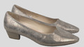 Gabor Leder Pumps beigegold Damen, Gr.39 (UK-6),sehr guter Zustand