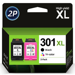 Druckerpatronen für HP 301XL schwarz / dreifarbig / Multipack  XL-Version!!