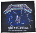 Metallica Ride The Lightning gewebter Aufnäher-woven Patch Neu & Official!