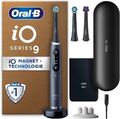 Oral-B iO Series 9 Plus Edition Elektrische Zahnbürste, 3 Aufsätze, 7 Modi, Etui