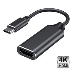 USB-C zu HDMI-Adapter 4K UDH Typ C auf HDMI für Huawei Samsung Galaxy MacBook