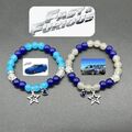 Fast and Furious 2-teiliges Armband einzigartiges Geschenk für sie/Ihn