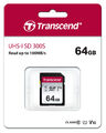 Transcend SDXC 300S 64 GB Class 10 UHS-I U1 V10 64GB Speicherkarte OVP neu