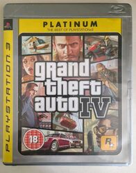 Grand Theft Auto IV Playstation 3 Platinum Edition