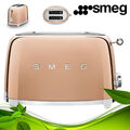 Smeg Toaster 2 Schlitz 50s Style 950 W Retro Nostalgie Krümelschublade Auftauen 