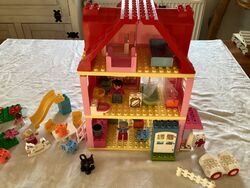 LEGO DUPLO Familienhaus 10505 Haus Figuren  Sondersteine