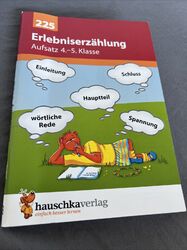 Erlebniserzählung. Aufsatz 4./5. Klasse, A5-Heft, Gerhard Widmann