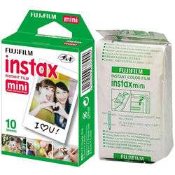 Verschiedene bunte Fujifilm Instax Mini Filme für Sofortbildkameras von Fuji !!