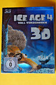 Ice Age 4-Voll Verschoben in 3D-2D+3D Blu-ray im Pappschuber-NEU/OVP