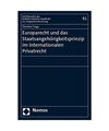 Europarecht und das Staatsangehörigkeitsprinzip im Internationalen Privatrecht,