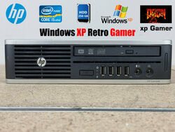 Windows XP Gamer PC HP 8300 USDT MINI Computer i5 3470S 4x2,90GHz 4GB 250HDD DVD