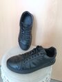 Groundies Universe Sneaker Gr. 38 Barfußschuhe Matt Schwarz Leder Damen Handmade