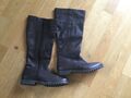 Hush Puppies  Stiefel Gr. 38,5 o. 5 1/2   Neuwertig brau top Lederstiefel