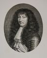 Ludwig XIV. (1638-1715). Portrait. Kupferstich (Nanteuil ?) ca. 1670