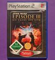 STAR WARS EPISODE III DIE RACHE DER SITH ( PlayStation 2  )