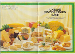 Unsere einzigartigen Käse Herkunft Sorten Rezepte Fotos Informationen CMA 1980er