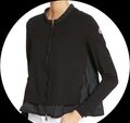 Moncler Maglia Cardigan/Strickjacke Schwarz  Gr. 38/40 