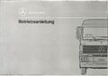 LKW MERCEDES 658 MK / SK Betriebsanleitung 1992 Bedienungsanleitung Handbuch BA