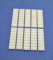 LEGO 10 x Basisplatte Bauplatte weiß White Basic Plate 2x8 3034