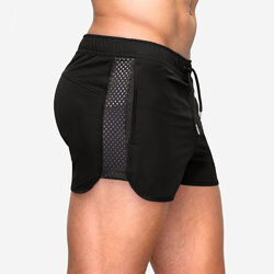 Transparente Mesh-Shorts Für Herren Lockere Boxershorts Ausgehöhlte Φ