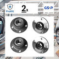 2x ORIGINAL® Gsp Radlagersatz Hinten für VW Golf V Passat Variant Golf Plus