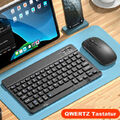 QWERTZ Bluetooth Tastatur Maus Für Lenovo Tab P11/P11 Pro/Plus M10 HD FHD Plus