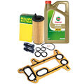 MANN-FILTER Ölfilter Ölkühler Rep-Set 5L CASTROL EDGE 5W30 M für BMW 1 3 X3 2.0D