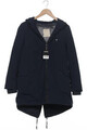 Esprit Mantel Damen Jacke Parka Gr. EU 36 Baumwolle Marineblau #l88ijhp