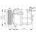 Kompressor Klimaanlage für Opel Zafira A Astra G Cabriolet Saab 9-3