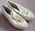 Slipper Halbschuhe RIEKER antistress Sneaker  Echt Leder beige  gr 38