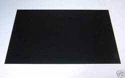 1 PVC Modellbau Hartschaumplatte Forex® schwarz 320x210x3mm