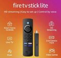 Amazon Fire TV Stick Lite & Alexa Sprachfernbedienung Lite - HD Media Player Firestick